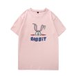画像15: Bugs bunny print T-shirt　ユニセックス 男女兼用バックスバニープリント 半袖 Tシャツ2デザイン (15)