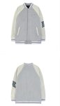 画像3: HEY BIG logo BASEBALL JACKET baseball uniform jacket blouson  ユニセックス 男女兼用HEY BIG ロゴスタジアムジャンパー スタジャン MA-1 ボンバー ジャケット ブルゾン (3)