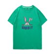 画像5: Bugs bunny print T-shirt　ユニセックス 男女兼用バックスバニープリント 半袖 Tシャツ2デザイン (5)