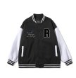 画像9: kaws bear BASEBALL JACKET baseball uniform jacket blouson  ユニセックス 男女兼用カウズベアプリントコットンスタジアムジャンパー スタジャン MA-1 ボンバー ジャケット ブルゾン (9)