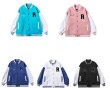 画像6: kaws bear BASEBALL JACKET baseball uniform jacket blouson  ユニセックス 男女兼用カウズベアプリントコットンスタジアムジャンパー スタジャン MA-1 ボンバー ジャケット ブルゾン (6)