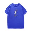 画像10: Bugs bunny print T-shirt　ユニセックス 男女兼用バックスバニープリント 半袖 Tシャツ2デザイン (10)