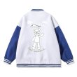 画像5: kaws bear BASEBALL JACKET baseball uniform jacket blouson  ユニセックス 男女兼用カウズベアプリントコットンスタジアムジャンパー スタジャン MA-1 ボンバー ジャケット ブルゾン (5)