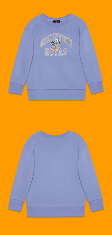 画像6: george town bulldog  round neck Sweatshirt ユニセックス男女兼用georgf townブルドッグスウェット トレーナー (6)