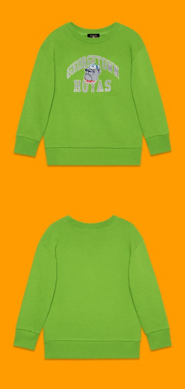 画像5: george town bulldog  round neck Sweatshirt ユニセックス男女兼用georgf townブルドッグスウェット トレーナー (5)