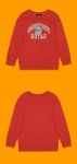 画像10: george town bulldog  round neck Sweatshirt　ユニセックス男女兼用georgf townブルドッグスウェット トレーナー (10)