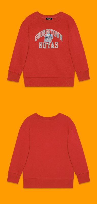 画像10: george town bulldog  round neck Sweatshirt ユニセックス男女兼用georgf townブルドッグスウェット トレーナー (10)