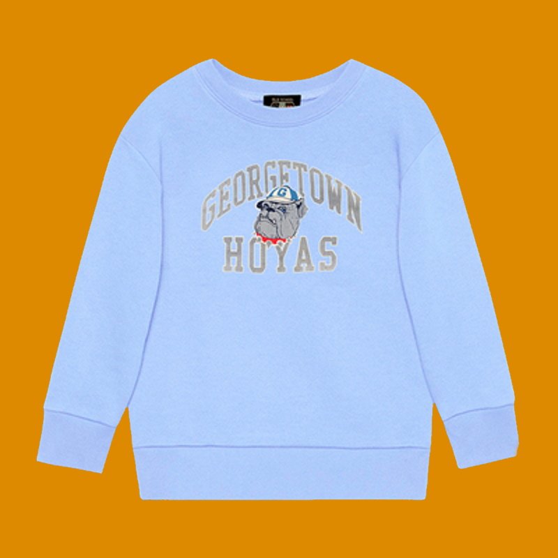 画像2: george town bulldog  round neck Sweatshirt ユニセックス男女兼用georgf townブルドッグスウェット トレーナー (2)