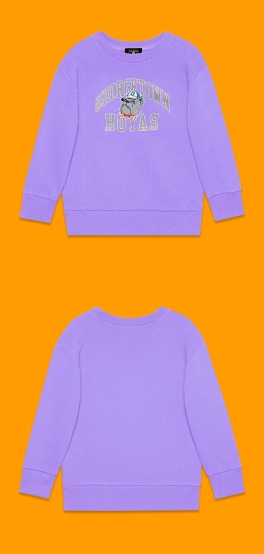 画像8: george town bulldog  round neck Sweatshirt ユニセックス男女兼用georgf townブルドッグスウェット トレーナー (8)