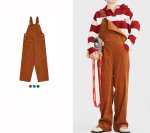 画像7: Unisex Corduroy overalls all-in-one　男女兼用ユニセックス コーデュロイオーバーオール つなぎ (7)