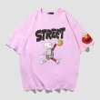 画像6:  kaws Basketball x Sesame Street Print T-shirtT-shirt　ユニセックス 男女兼用カウズバスケット×セサミストリートプリント 半袖 Tシャツ (6)