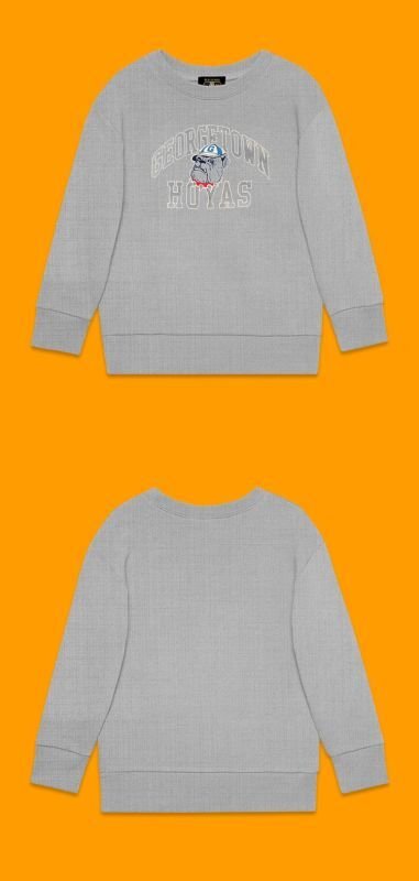 画像7: george town bulldog  round neck Sweatshirt ユニセックス男女兼用georgf townブルドッグスウェット トレーナー (7)