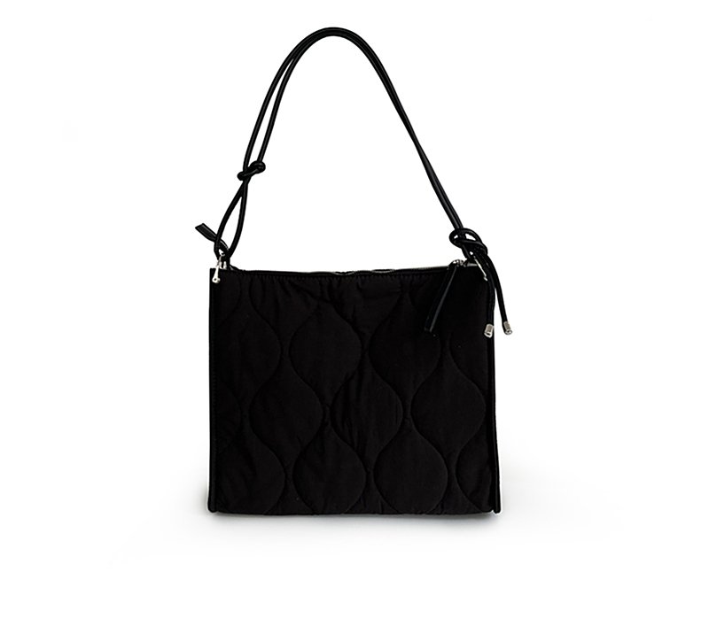 画像3: Quilted Square Tote Shoulder Bag キルティングスクエアトートショルダーバッグ (3)