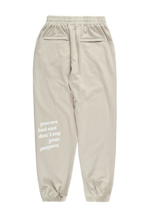 画像3: Unisex Treat Foam Letter Star Cactus Sweatpants trousers 　男女兼用ユニセックスレタースターサボテンスウェットパンツ (3)