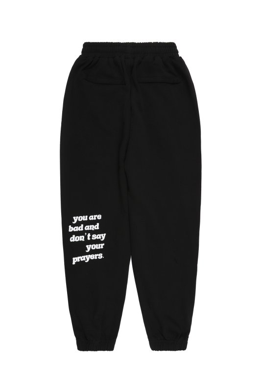 画像4: Unisex Treat Foam Letter Star Cactus Sweatpants trousers 　男女兼用ユニセックスレタースターサボテンスウェットパンツ (4)