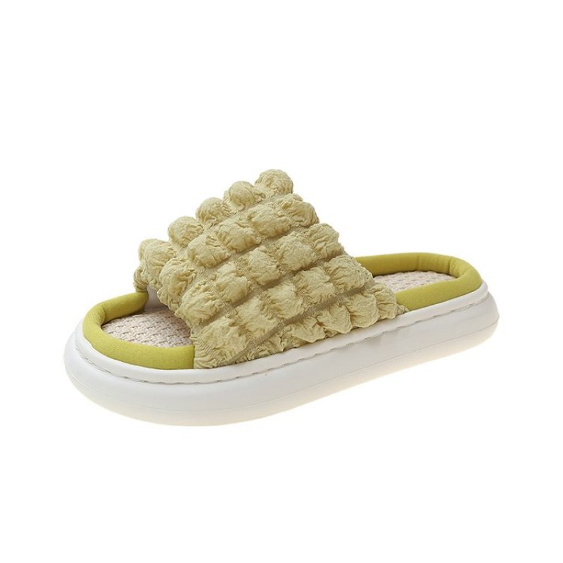 画像3: Aperture Mokomoko Flat Sandals slippers  絞りモコモコサンダル  スリッパ (3)