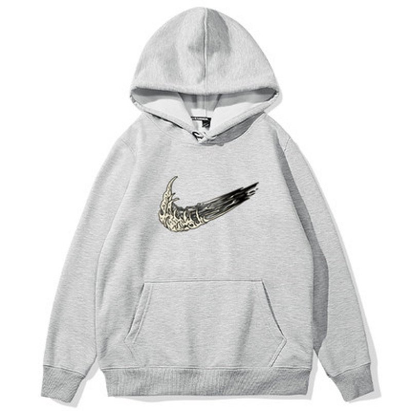 画像7: Muddy swoosh print round neck Sweatshirt ユニセックス男女兼用 ドロドロスウォッシュ スウェット トレーナー (7)