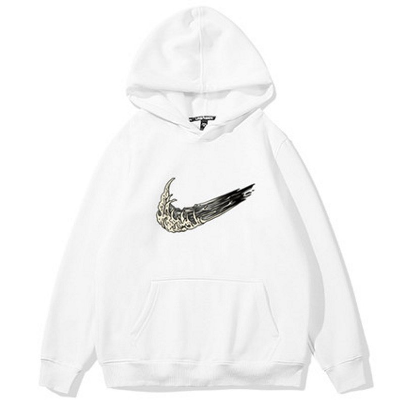 画像2: Muddy swoosh print round neck Sweatshirt ユニセックス男女兼用 ドロドロスウォッシュ スウェット トレーナー (2)