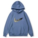 画像1: Muddy swoosh print round neck Sweatshirt　ユニセックス男女兼用 ドロドロスウォッシュ スウェット トレーナー (1)