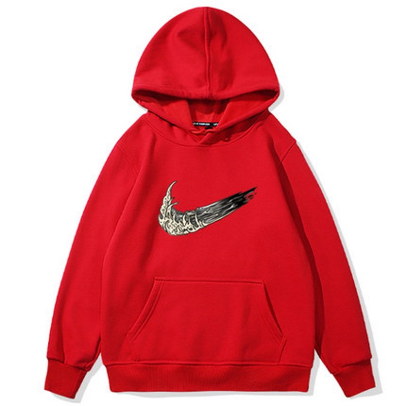 画像4: Muddy swoosh print round neck Sweatshirt ユニセックス男女兼用 ドロドロスウォッシュ スウェット トレーナー (4)