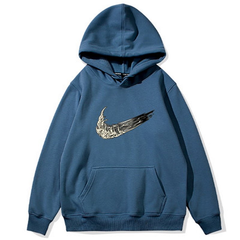 画像5: Muddy swoosh print round neck Sweatshirt ユニセックス男女兼用 ドロドロスウォッシュ スウェット トレーナー (5)