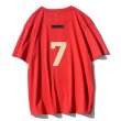 画像3: Number 7 logoT-shirt 　ユニセックス 男女兼用NO７ロゴ半袖 Tシャツ (3)