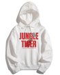 画像5:  men and women Jungle Tiger　Hoodie Sweatshirt　ユニセックス男女兼用ジャングルタイガーフーディパーカースウェット  (5)