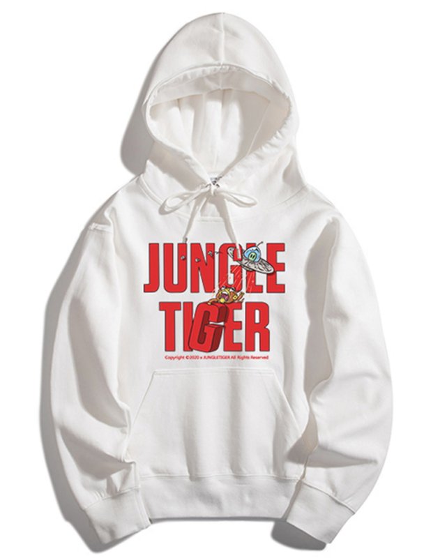画像5:  men and women Jungle Tiger Hoodie Sweatshirt ユニセックス男女兼用ジャングルタイガーフーディパーカースウェット  (5)
