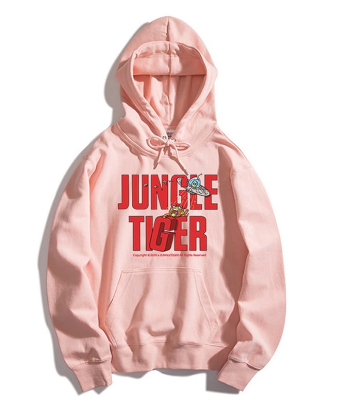 画像4:  men and women Jungle Tiger Hoodie Sweatshirt ユニセックス男女兼用ジャングルタイガーフーディパーカースウェット  (4)