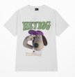 画像2: HEY BIG dog print T-shirt 　ユニセックス 男女兼用HEY BIGドッグプリント 半袖 Tシャツ (2)