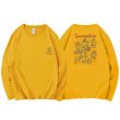 画像4: Sponge Bob Long Sleeve print T-shirt 　ユニセックス 男女兼用スポンジボブプリント 長袖 Tシャツ (4)