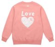 画像1: MLB Foaming Love Sweater NY Embroidered Print Puruover　ユニセックス 男女兼用MLB NYハートトレーナー プルオーバー (1)