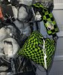 画像5: I-SIR original fluorescent green checkerboard chain mini bagTote Shoulder Bag　チェッカーボードチェーントートショルダーバッグ (5)