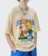 画像4: street fun cartoon smiley print loose casual short-sleeved T-shirt　ユニセックス 男女兼用ストリートファンスマイル半袖 Tシャツ (4)