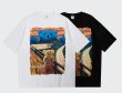 画像3: Munch's Scream Parody Bear T-shirt　ユニセックス 男女兼用ムンクの叫びパロディーベア熊 半袖 Tシャツ (3)