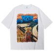 画像8: Munch's Scream Parody Bear T-shirt　ユニセックス 男女兼用ムンクの叫びパロディーベア熊 半袖 Tシャツ (8)