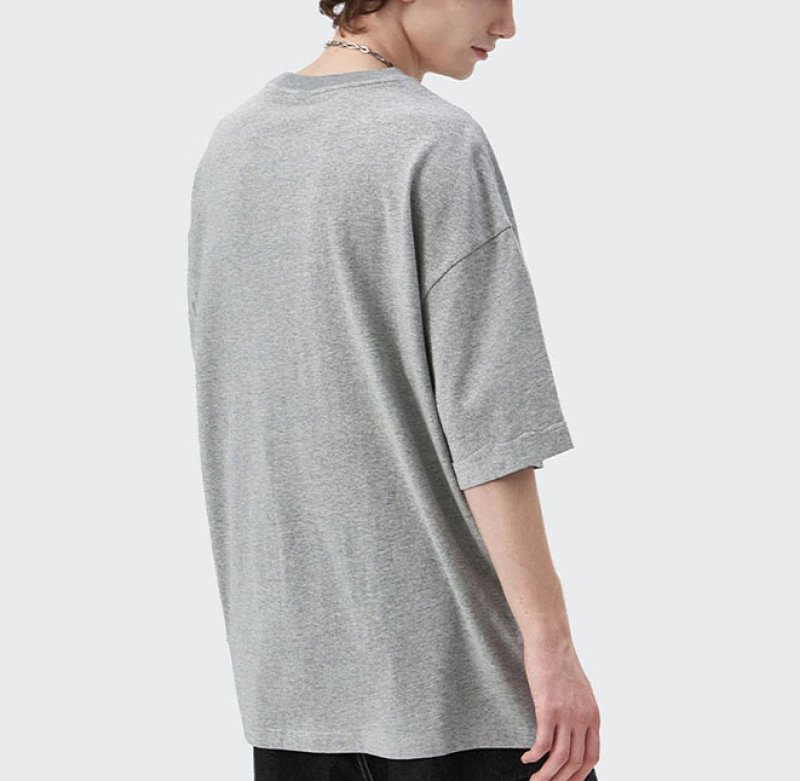 画像3: hand-painted graffiti English smiley cactus loose short-sleeved T-shirt ユニセックス 男女兼用グラフィティスマイリーサボテン半袖 Tシャツ (3)