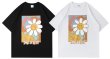 画像8:  daisy smiley short-sleeved T-shirt　ユニセックス 男女兼用デイジースマイル半袖 Tシャツ (8)