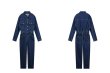 画像5: Denim high waist jumpsuit coverall　デニムハイウエストジャンプスーツつなぎ (5)