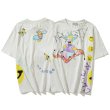 画像3: Simpson Family Daddy & Smile Doodle short sleeve t-shirt　ユニセックス 男女兼用シンプソンファミリーパパ＆スマイル グラフィック半袖Tシャツ (3)