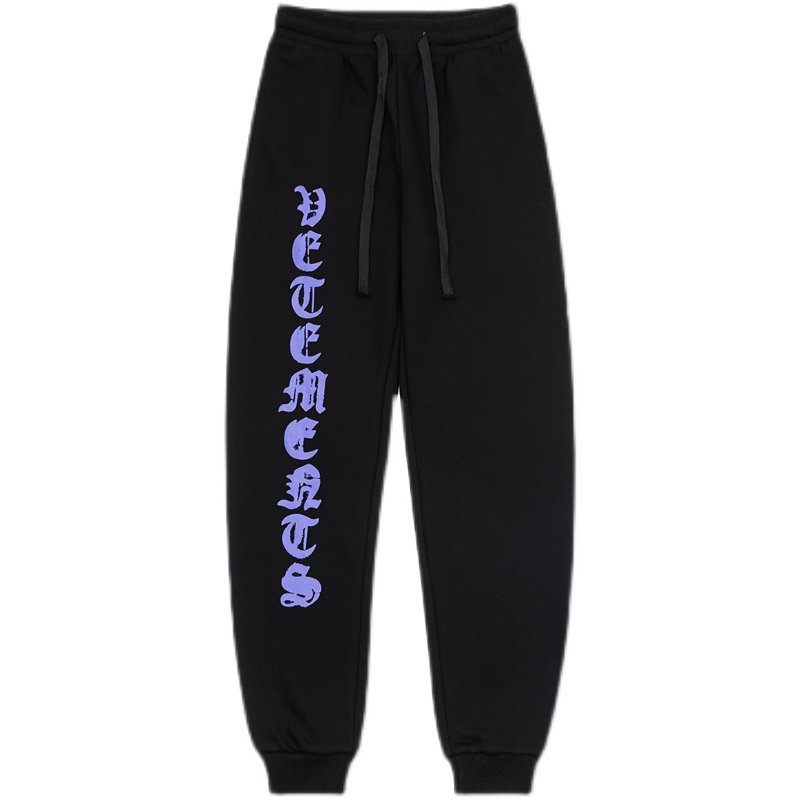 画像1: Unisex Sanskrit Pentagram Print Sweatpants trousers 　男女兼用ユニセックスサンスクリットペンタグラムプリントスウェットパンツ (1)