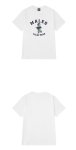 画像3:  healing cartoon bear print short sleeve t-shirt　ユニセックス 男女兼用ベアプレイヤー熊プリント半袖Tシャツ (3)