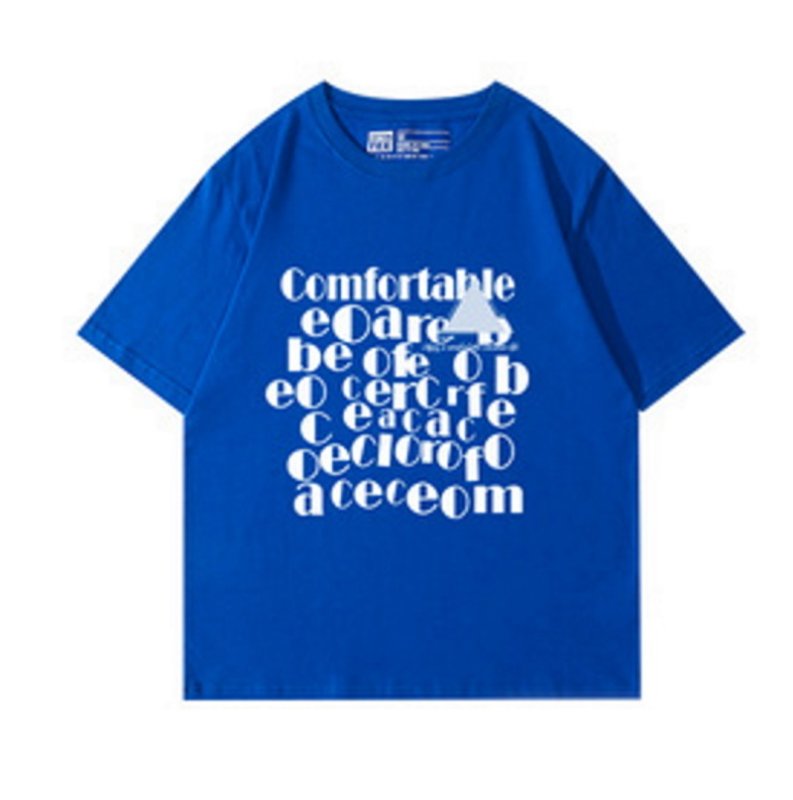 画像2: comfortable rogo print short sleeve t-shirt ユニセックス 男女兼用comfortable プリント半袖Tシャツ (2)