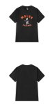 画像4:  healing cartoon bear print short sleeve t-shirt　ユニセックス 男女兼用ベアプレイヤー熊プリント半袖Tシャツ (4)