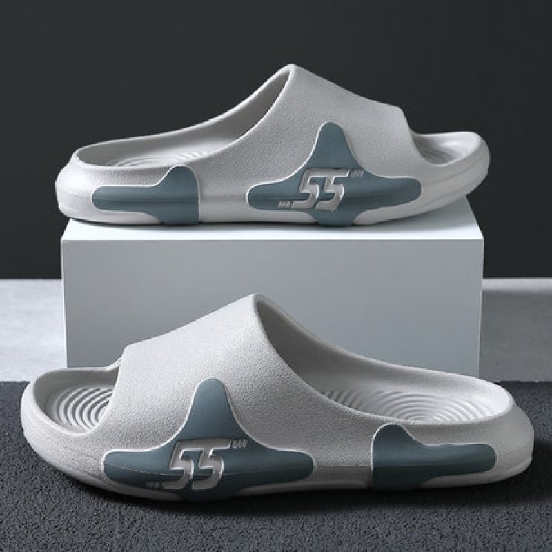 画像7: NO55 YEEZY flip flops soft bottom sandals slippers Beach sandals 　ユニセックス男女兼用NO55フリップフロップ  シャワー ビーチ サンダル (7)