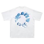 画像8: Circle alphabet short-sleeved T-shirt　ユニセックス 男女兼用サークルアルファベット半袖Tシャツ (8)