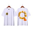 画像2: Circle alphabet short-sleeved T-shirt　ユニセックス 男女兼用サークルアルファベット半袖Tシャツ (2)