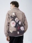 画像3: harshandcruel floral retro swash full-width print jacketjacket blouson  ユニセックス 男女兼用フローラルレトロスワッシュジャケット ブルゾン (3)