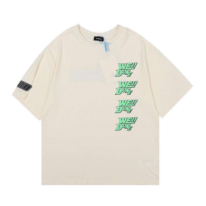 WE11DONE short-sleeved T-shirt ユニセックス 男女兼用WE11DONE