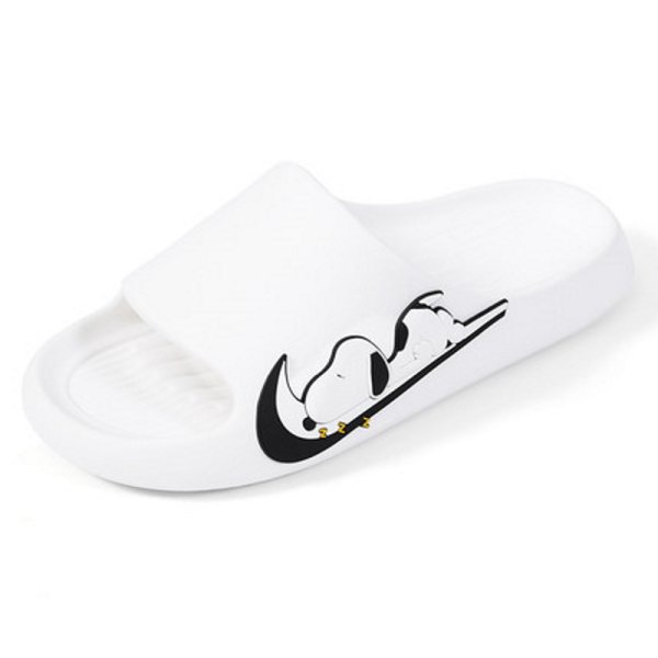 画像1: Sleeping Snoopy & Panda & Deformed swoosh flip flops soft bottom sandals slippers Beach sandals  ユニセックス男女兼用スリーピングスヌーピー&スリーピングパンダ フリップフロップ  シャワー ビーチ サンダル (1)